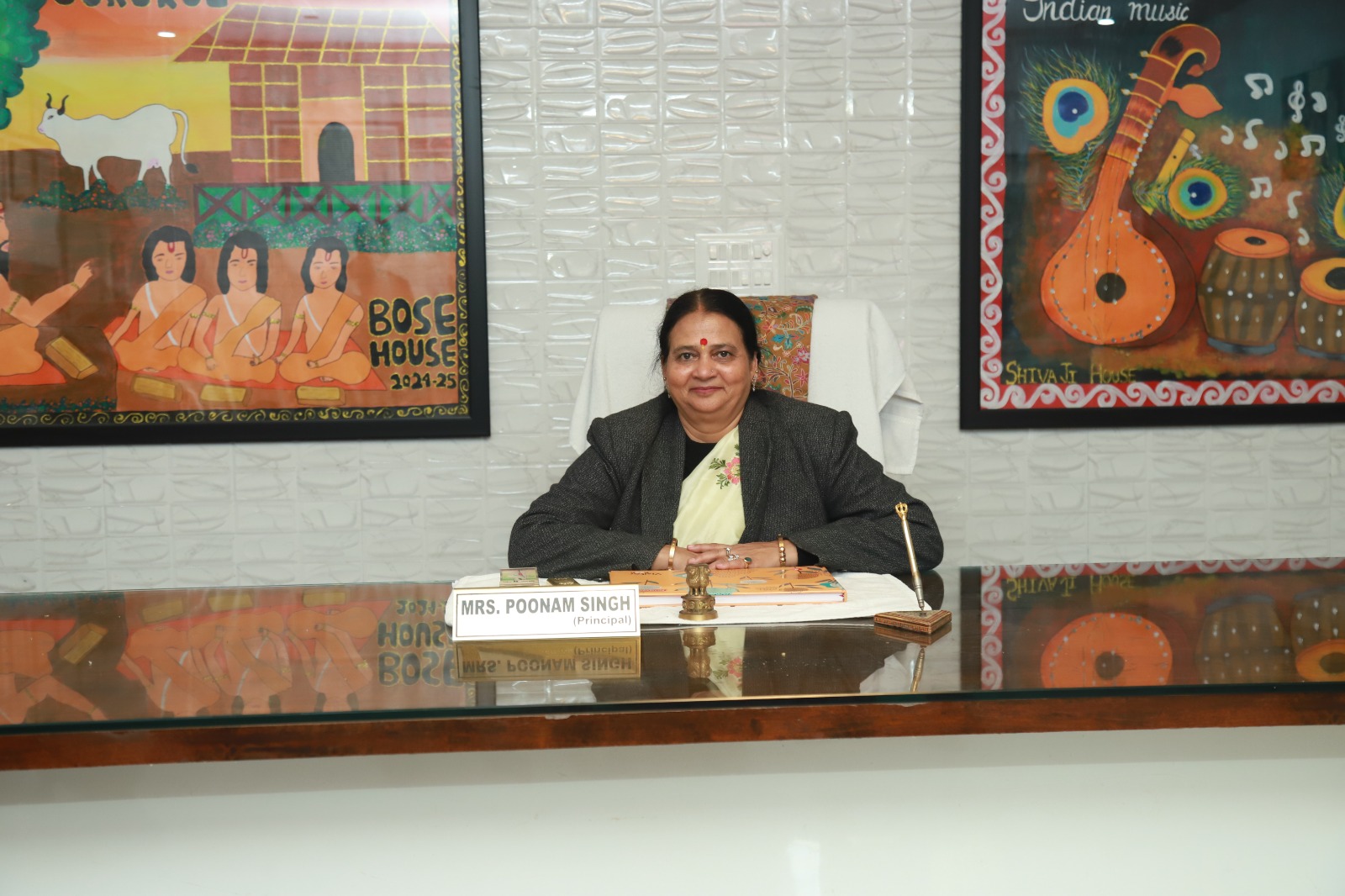 Mrs. Poonam Singh, Principal of DV Public School